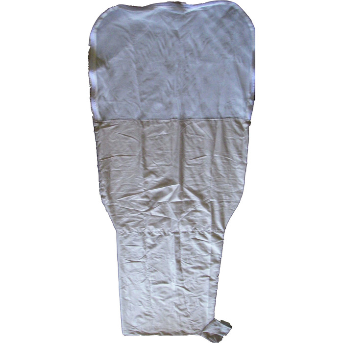 Тропічний спальний мішок з інтегрованою москітною сіткою LLI Ультралегкий спальний мішок для подорожей та трекінгу, просочена сітка, 2-шаровий, для сафарі, тропіків та районів, схильних до появи комарів, тропічний бежевий XXL