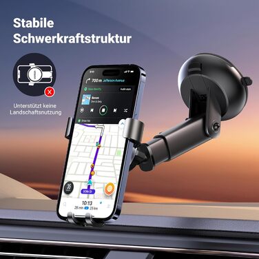 Автомобільний тримач для мобільного телефону 2 в 1 гравітаційний автомобільний тримач для мобільного телефону з вентиляцією та при