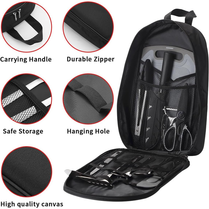 Необхідне для кемпінгу, кухонне начиння Evanda для кемпінгу, дорожнє начиння, портативний набір кухонного начиння для подорожей, пікніків, кемперів, кемпінгу, барбекю, вечірок