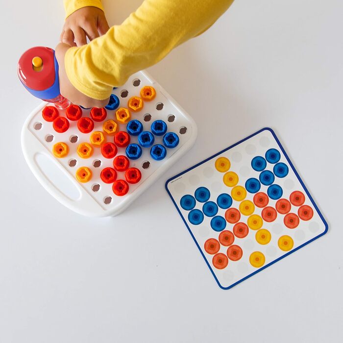 Навчальні ресурси 4108 Створіть і сверліть візерунки та фігури, різнокольорові