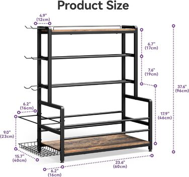 Стійка для гантелей для домашнього тренажерного залу, 3-рівнева підставка для зберігання гантелей та гирь, тримач для медичних м&39ячів, сталевий органайзер 272 кг з кошиком для килимка для йоги, гачками та регульованими ніжками, 60 40 см