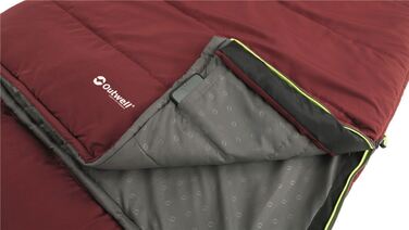 Спальний мішок Outwell Contour Lux Reversible/-3°C Red Right (230383)