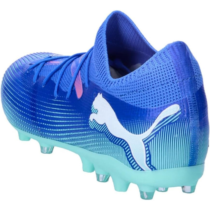 Футбольні бутси PUMA Unisex Future 7 Match Mg 46 EU Bluemazing Puma White Electric Peppermint