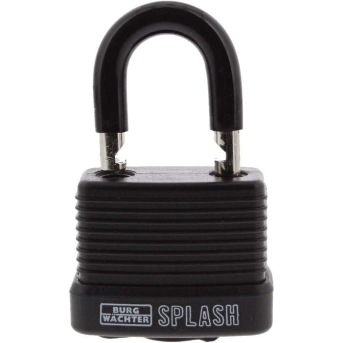 Замок Burg-Wchter Splash 470/45, чорний, для саду