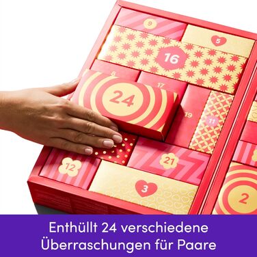 Адвент-календар Womanizer 2025 для пар, 24 інтимні сюрпризи