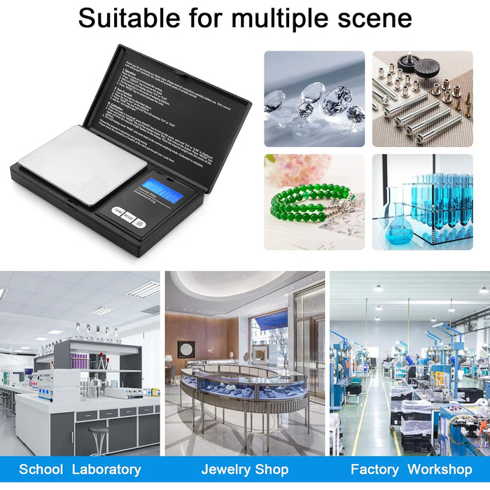 Кишенькові ваги 200г/0, 01г - цифрові кишенькові ваги Ascher, 200 х 0, 01 г, кишенькові ваги дрібної шкали цифрові ваги золота шка
