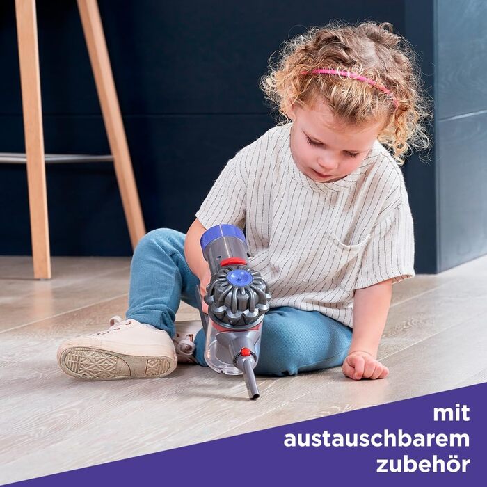 Акумуляторний пилосос Casdon Dyson Інтерактивний і офіційно ліцензований іграшковий пилосос Dyson для дітей від 3 років Реалістичн