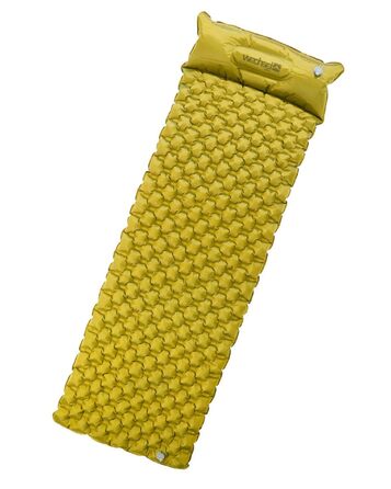 Килимок для сну Wechsel для трекінгу Coreo I 195 x 62 x 7,5 см I Термокилимок з системою подвійних повітряних камер I Теплоізоляційний кемпінговий килимок I Надувний матрац для кемпінгу, велоспорту, бушкрафту та трекінгу