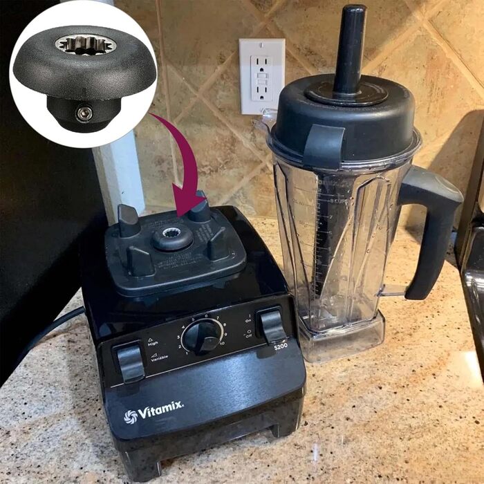 И Штепсельна вилка для блендера Vitamix, набір розеток, запасні частини, аксесуари, сумісні з Vitamix 1002 5000 5200 BarBoss, VM0100 з шестигранним ключем, 2 шт.