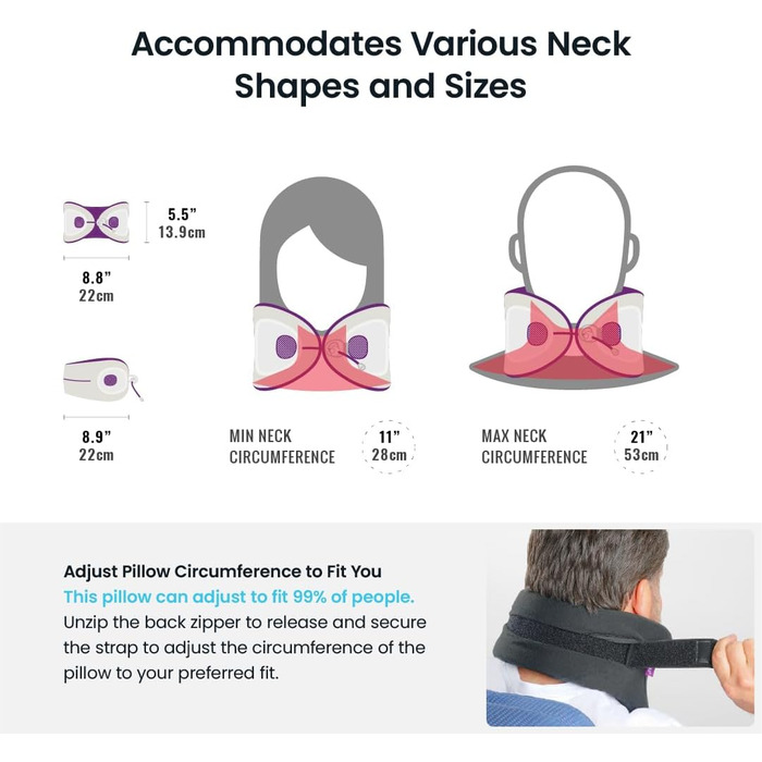 Дорожня подушка Cabeau для тривалих перельотів, Evolution X, підтримка шиї, піна з ефектом пам&39яті, комфортна для літака, поїзда та автомобіля (бірюзова)