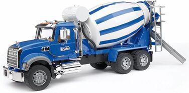 Автобетонозмішувач Mack Granite - 116 Бетономішалка, будівельна техніка, будівельний майданчик, вантажівка, автобетонозмішувач, вантажівка, транспортер, 02814 -
