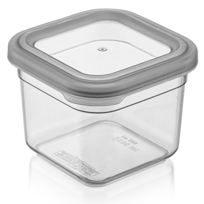 Контейнер 680 мл Soft Box Grey Idea Home