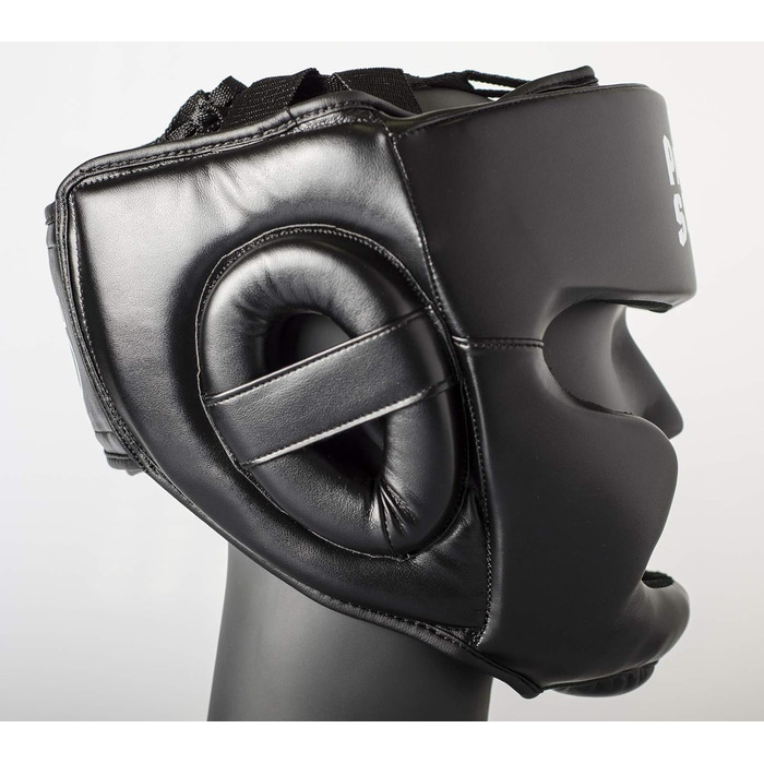 Шолом Paffen Sport FIT для тренувань з боксу, кікбоксингу, муай-тай тощо, розмір M/L чорний/білий