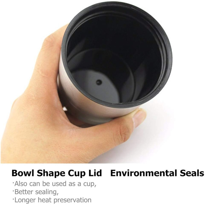 Автомобільна кружка з підігрівом, автомобільний електричний чайник Asduro 12V, термокружка для води з нержавіючої сталі 300 мл, ел