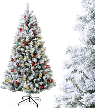 Штучна ялинка зі снігом 210 см EVGN