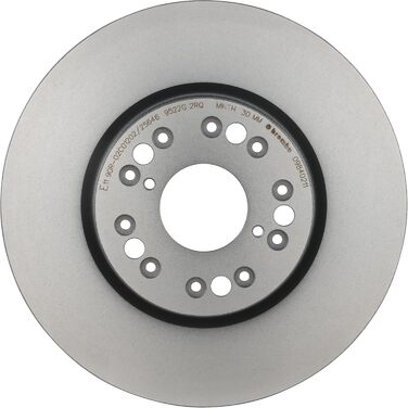 Задні гальмівні диски Brembo 08.N123.11 з UV-покриттям, 2 шт.