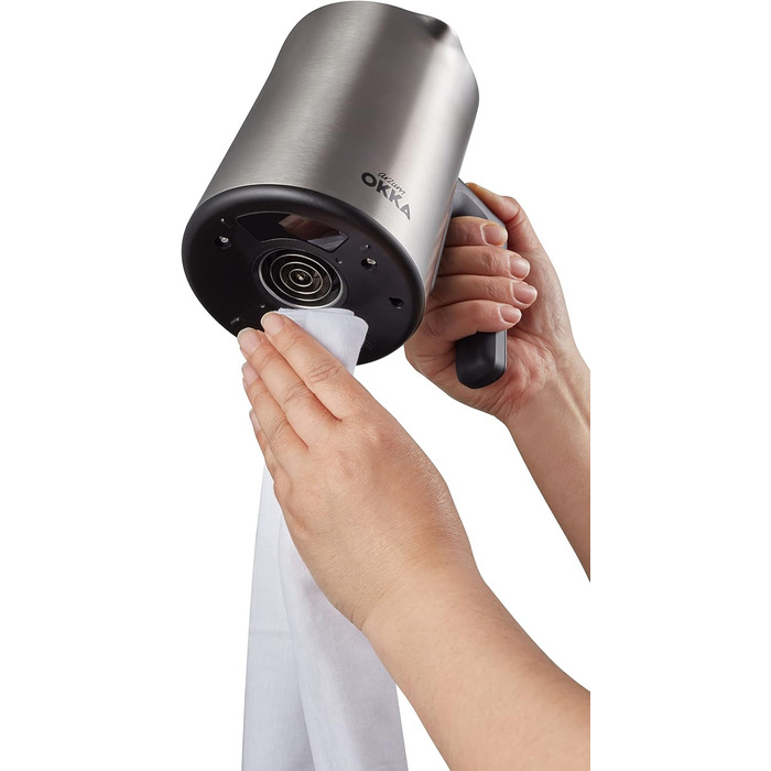 Турецька кавоварка ARZUM OKKA OK0012-RK Rich Spin M, функція молочної турецької кави, система запобігання переповненню, хром