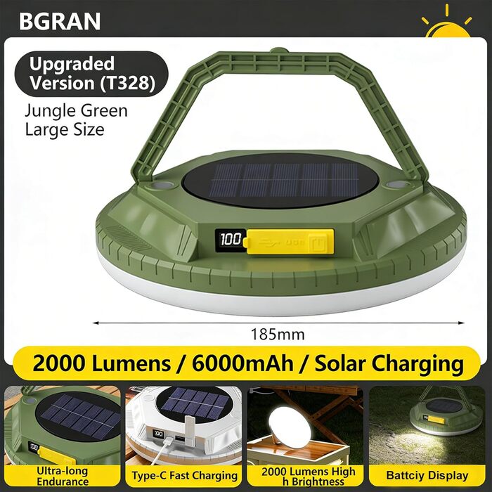 Високоефективний сонячний вуличний світильник для патіо та подвір&39я, легке встановлення, сонячна енергія