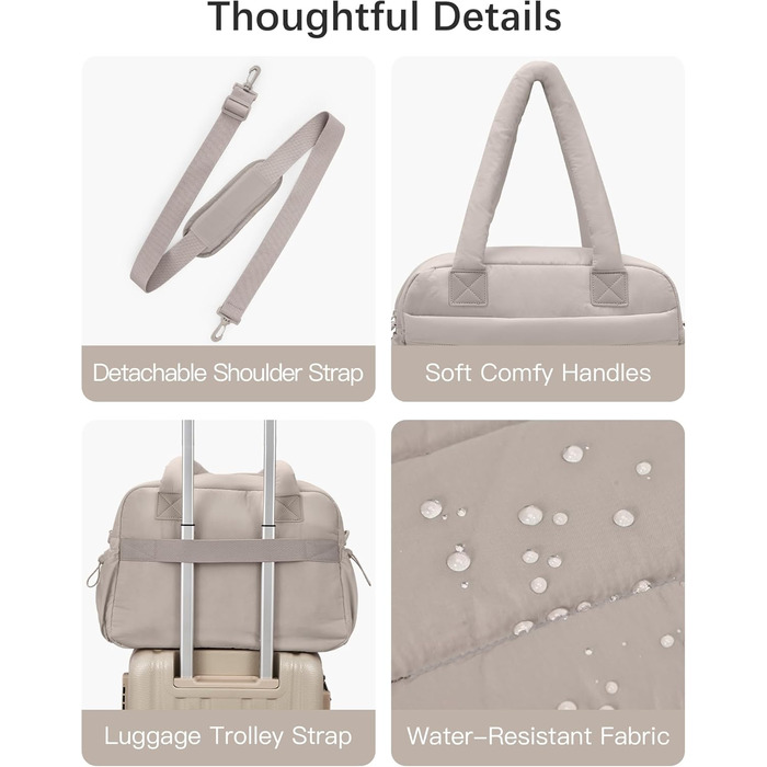 Дорожня сумка oscaurt, спортивна сумка, велика сумка для вихідних, ручна поклажа з косметички, дорожня сумка, сумка для лікарні, для народження, фітнесу, роботи, верблюжої шкіри