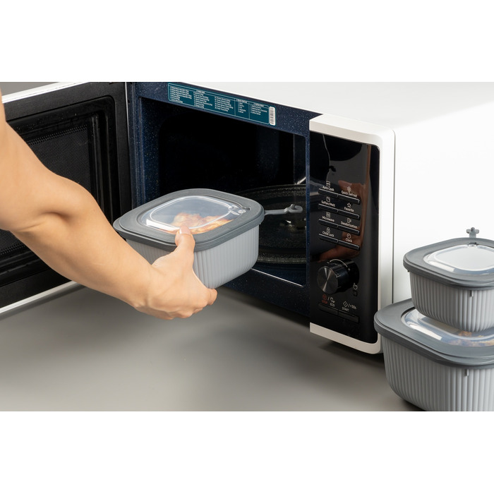 Контейнер 1,1 л Line Box Gray Idea Home