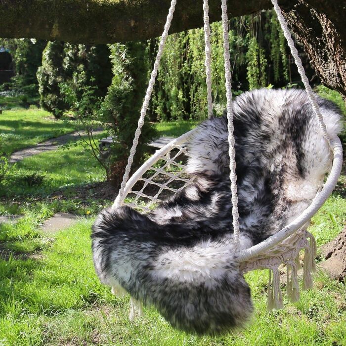 Килим Hollert Lambskin Black Forest 110-120 см з натуральної мериносової овчини, м&39який, екологічно чистий, з німецьких вівчарських ферм, натуральної форми, декоративне хутро, преміум-класу, доріжка з овчини, подушка на сидіння