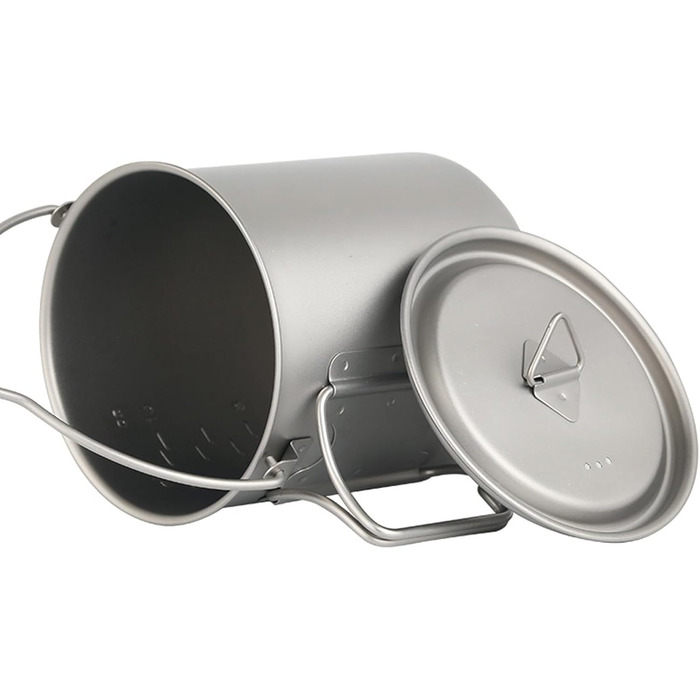 Набір швидкорозігріваючого кемпінгового посуду, складний, легкий посуд для походів, піших прогулянок, подорожей, приготування їжі на свіжому повітрі