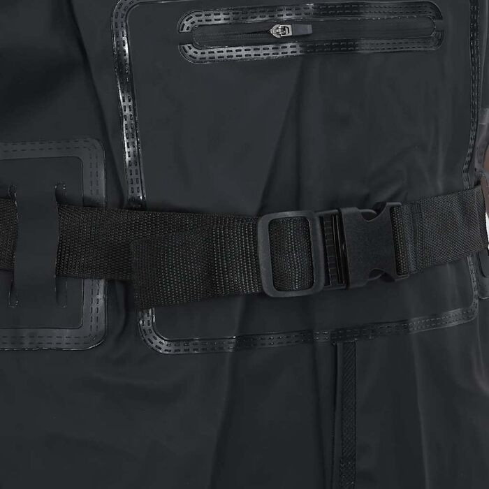 Вейдерси з чобітьми та поясом, Штани для рибалки, Штани для рибалки, Штани для риболовлі, Чорні