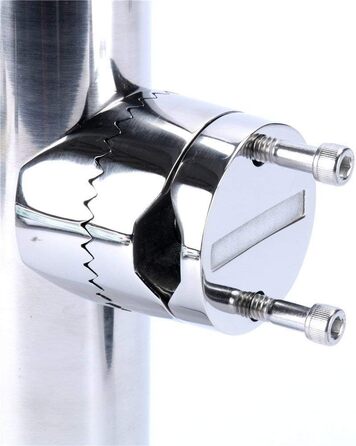 Тримачі для вудок FreeTec 2 з нержавіючої сталі, що обертаються, для рейок від 25 мм до 32 мм