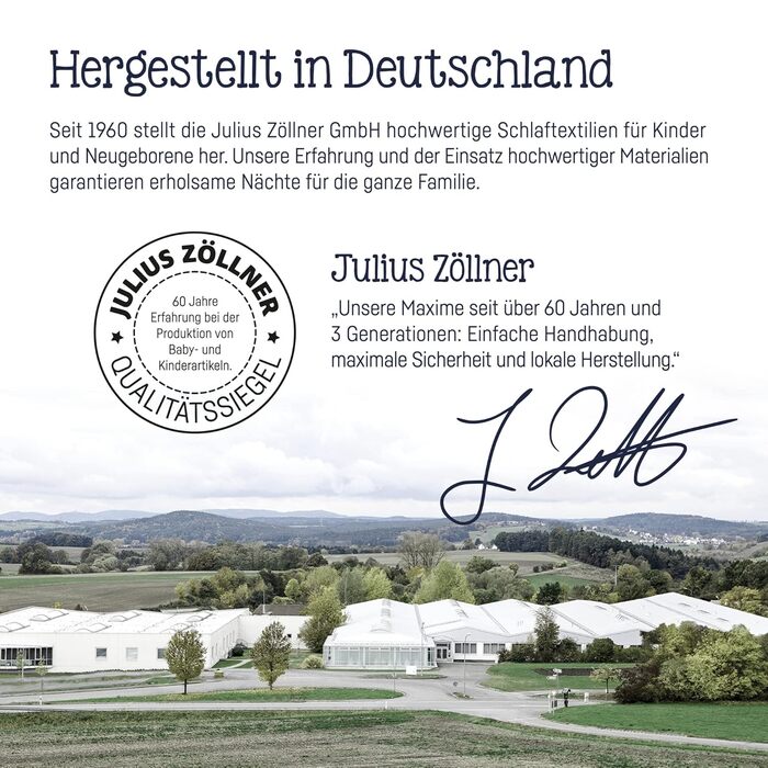 Подушка Julius Zllner Baby Dream, Thinsulate Lite Loft, Standard 100 від OEKO-TEX, розмір 40x60 см Подушка 40x60 см Baby Dream