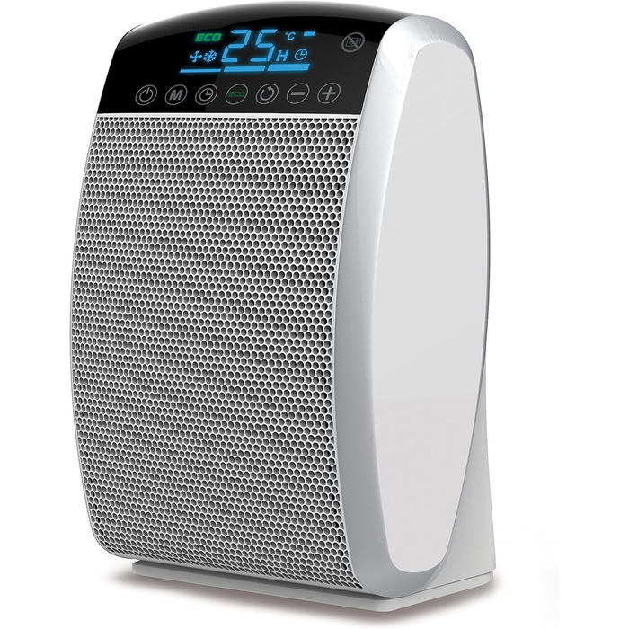 Тепловентилятор Fakir Prestige HL 300 керамічний вентилятор із сенсорним світлодіодним дисплеєм, 1800 Вт з 3 режимами нагріву, ефективною функцією ECO та таймером