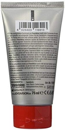 Лубрикант на водній основі JOYDIVISION Frenchkiss Erdbeer, 75 мл