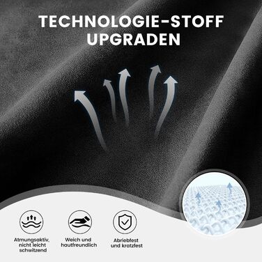 Геймерське крісло GTPLAYER з тканини, ігрове крісло з пружинною подушкою Pocket Spring, ергономічне поворотне крісло, геймерське крісло з підставкою для ніг, вантажопідйомність 150 кг, чорний колір