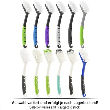 Щітка для миття посуду - кухонна щітка - щітка для миття посуду - щітка для сковорідок - бл. 29 x 6,5 x 6 см (вибір кольорів варію