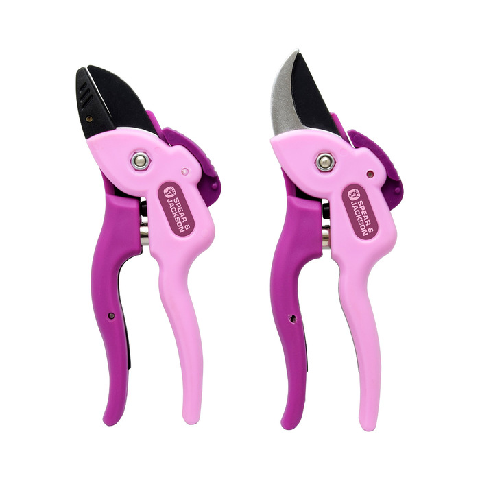 Садові ножиці Spear & Jackson CUTTINGSET15, компактний дизайн, з обхідними та ковадловими ножицями