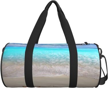 Дорожня сумка-циліндр з морським мотивом, спортивна сумка для чоловіків та жінок, сумка-мішок, спортивна дорожня сумка