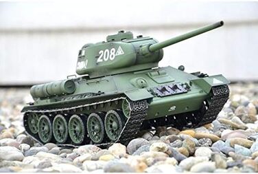 Радіокерований танк T-34/85 (116) Heng Long - з димом, звуком, сталевими шестернями та 2.4Ghz - V7.0