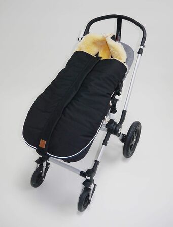 Муфта для ніг з овчини Kaiser 'ALLEX медична (чорна)