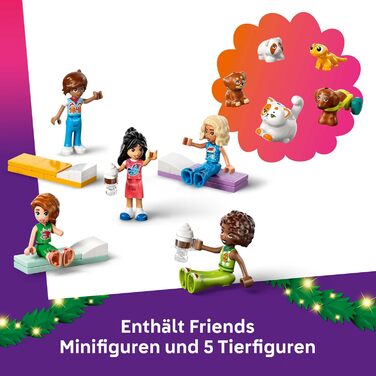 Адвент-конструктор LEGO Friends 42668, 237 деталей