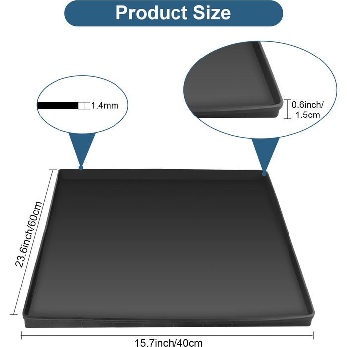 Аксесуари для автоматичної кавомашини Chedin, силіконовий килимок кавоварки проти ковзання, можна використовувати як водонепроникний герметичний килимок для їдальні на кухні