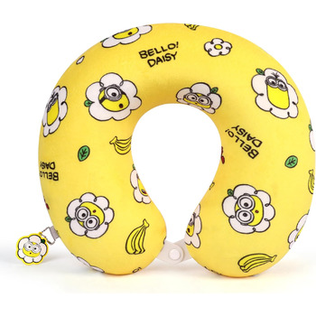 Дитяча дорожня подушка MINISO Minions, дорожня подушка Memory U-подібна, подушка Minions Neck Pillow Airplane Children, дорожня подушка Neck Pillow для літаків, поїздів, безпілотних автомобілів