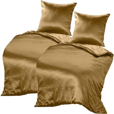 Комплект постільної білизни з 100 шовку THXSILK 4 шт. и, 2 підковдри 155 х 220 см і 2 наволочки 80 х 80 см, шовкова постільна біли