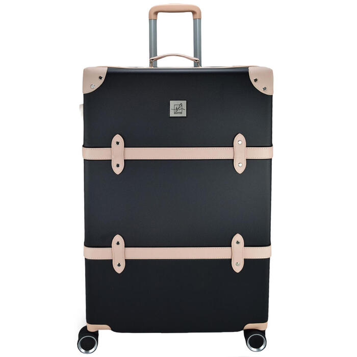 Валіза Semi Line 28' (L) Black/Pink Cream (T5671-4)