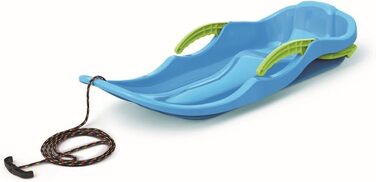 Санки BirnePower Race S пластикові з гальмом, 79 см сині