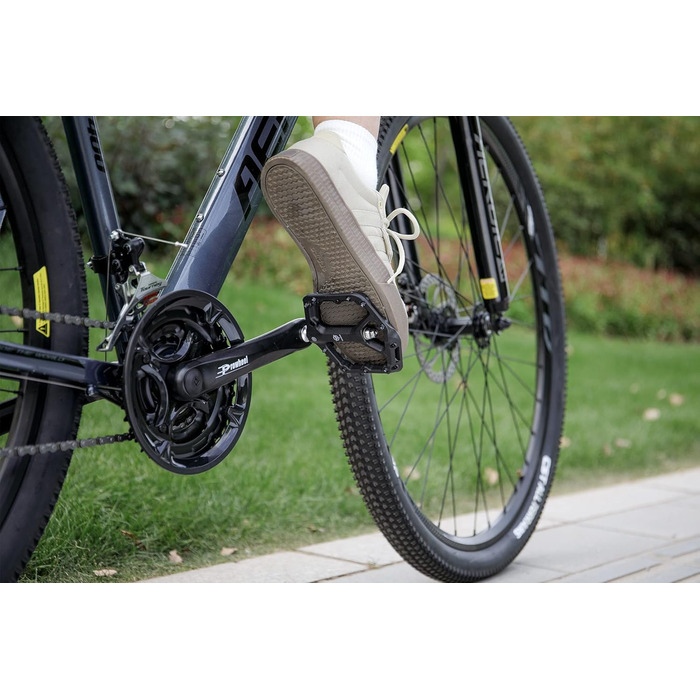 Педалі GEWAGE MTB з нейлоновою платформою, чорний