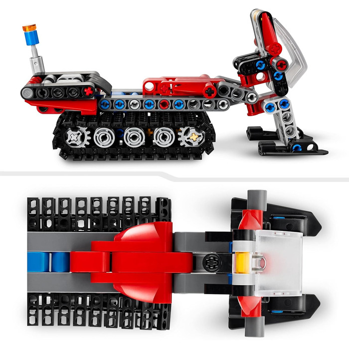 Конструктор LEGO Technic 42148, 2-в-1 Снігоприбиральна машина, 178 деталей