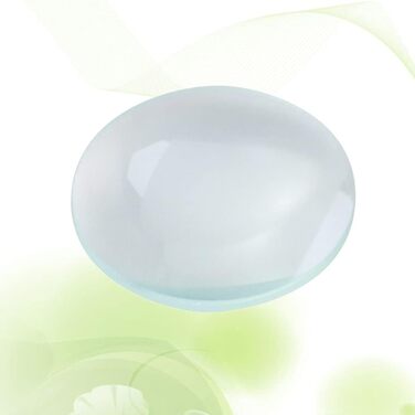 Подвійні опуклі лінзи UKCOCO Подвійні опуклі лінзи Подвійні опуклі дзеркала Один бульбашковий скляний ефект egfect дзеркальна плівка Телескоп Опукла лінза 50 мм опуклий скляний купол Комплект збільшувального скла Френеля студент