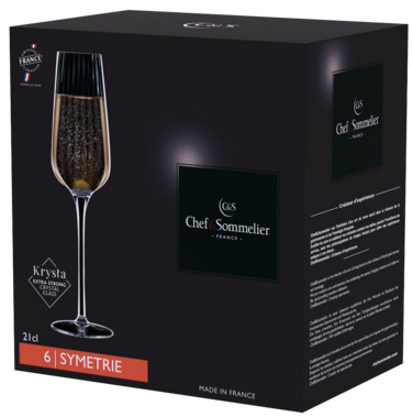 Набір келихів C&S Symetrie 6х210 мл (6939889)