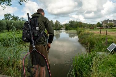 Підсак Ultimate Streetfishing телескопічна вудка 4,00 м Рибальська сітка