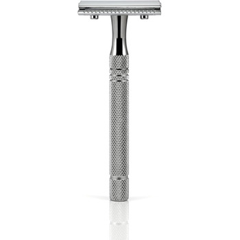 Безпечна бритва G&F TIMOR UNISEX GENTLE SHAVER з довгою ручкою з нержавіючої сталі 100 мм