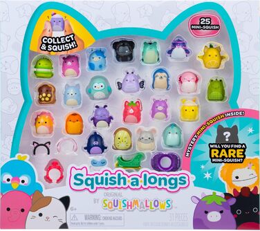 Набір колекційних фігурок Squish-a-longs (25 шт.), 2,5 см